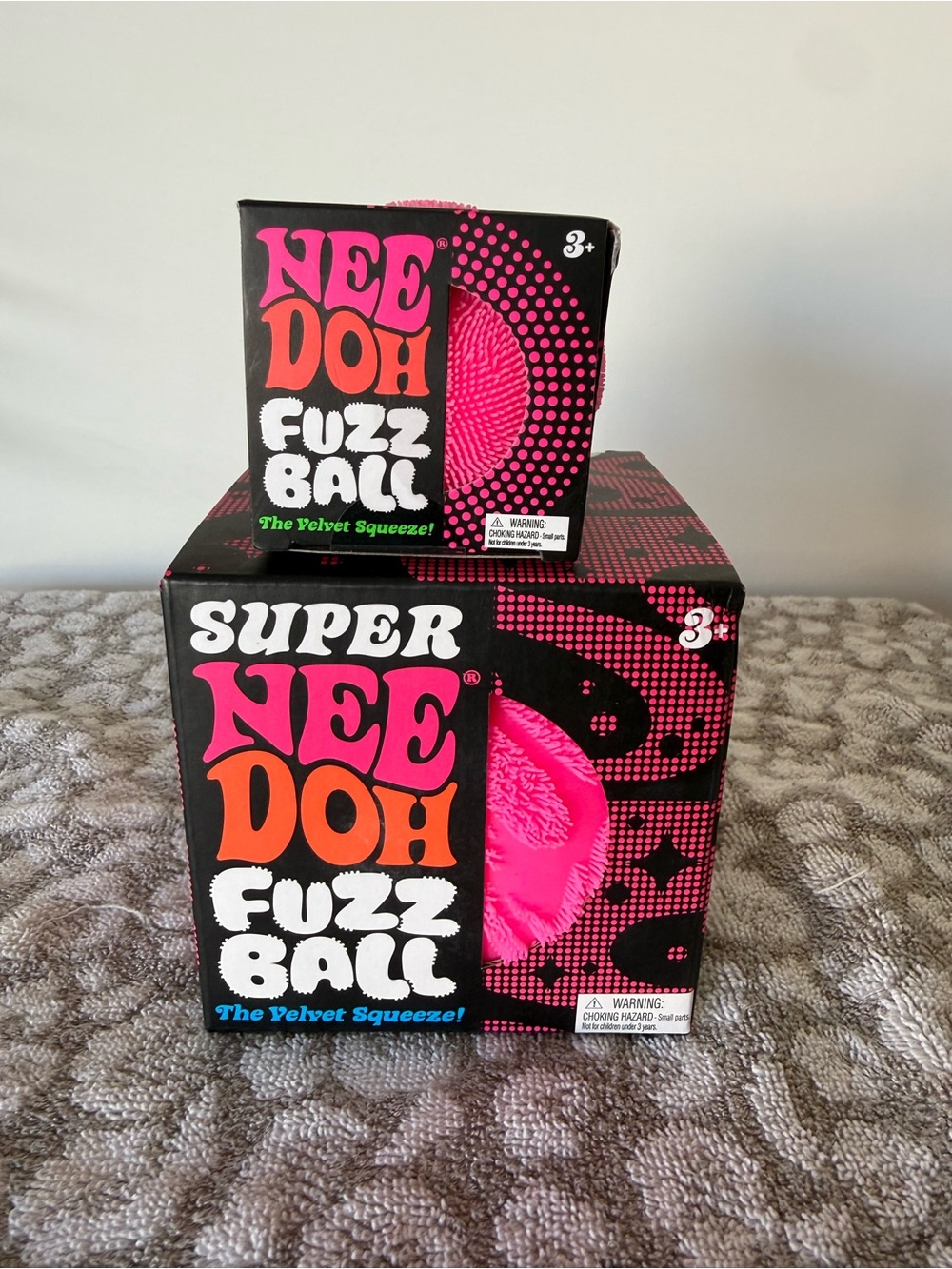 Needoh pink fuzzball bundle